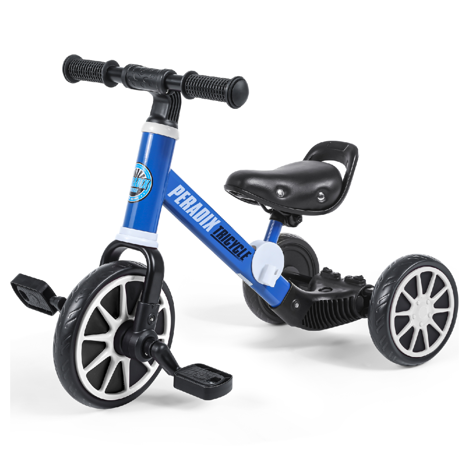Peradix 3 in 1 Three WheelsTricycles with Detachable Pedals
